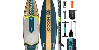 HICOO Blue Coast Extra Wide Paddle Board
